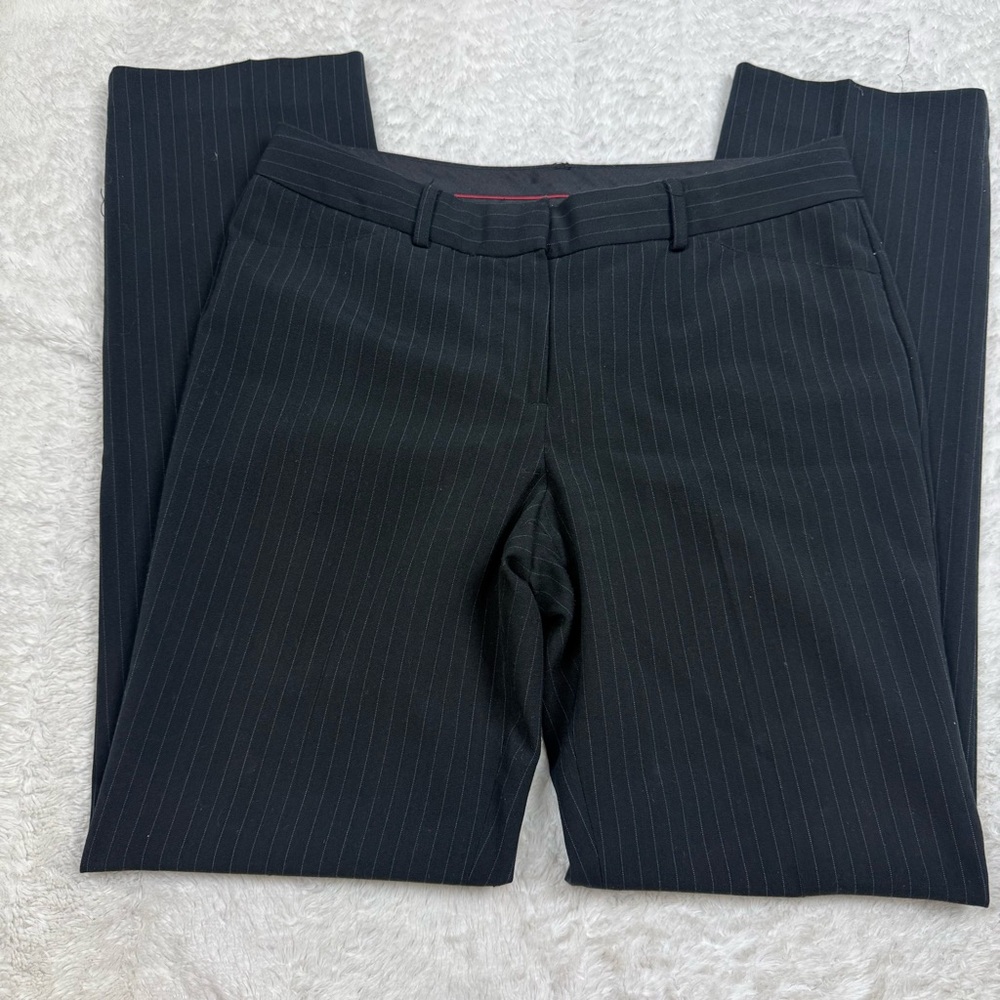 Zac & Rachel Women's Black Pinstripe Trousers - Picture 2 of 7
